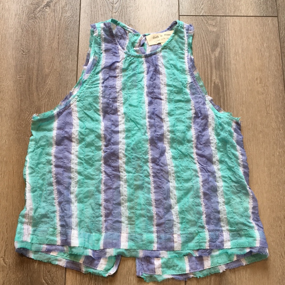 Anthropologie Cloth & Stone Lightweight Top